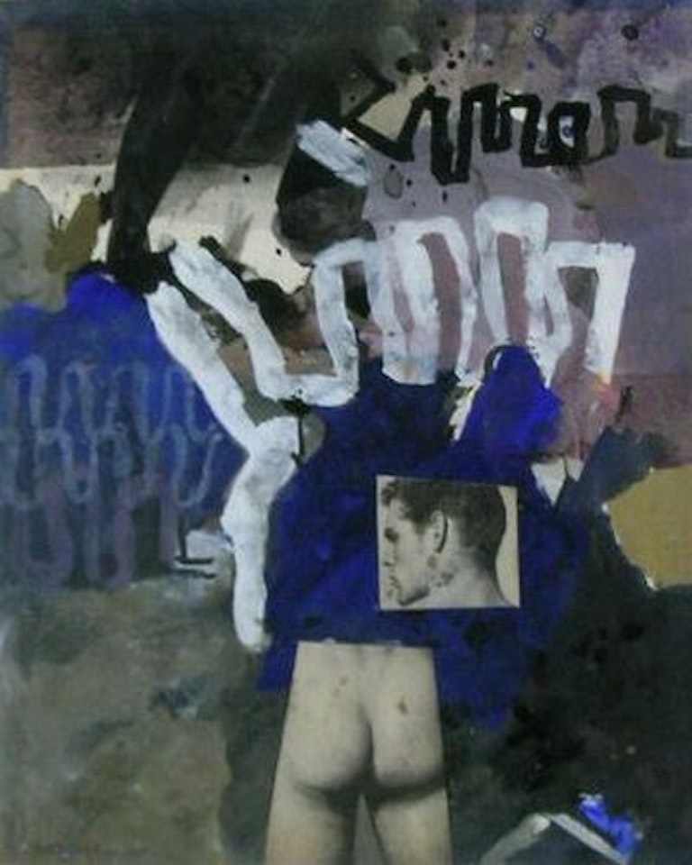 FIGURE WITH LANDSCAPE by Keith Vaughan