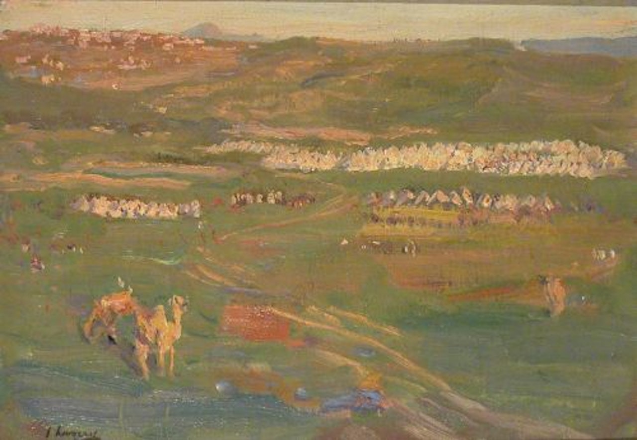 THE SULTAN"S CAMP by John Lavery