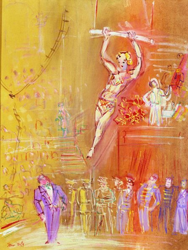 LA TRAPEZISTE by Jean Dufy