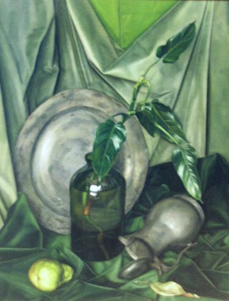 GREENS AND GRAY by Luigi Lucioni