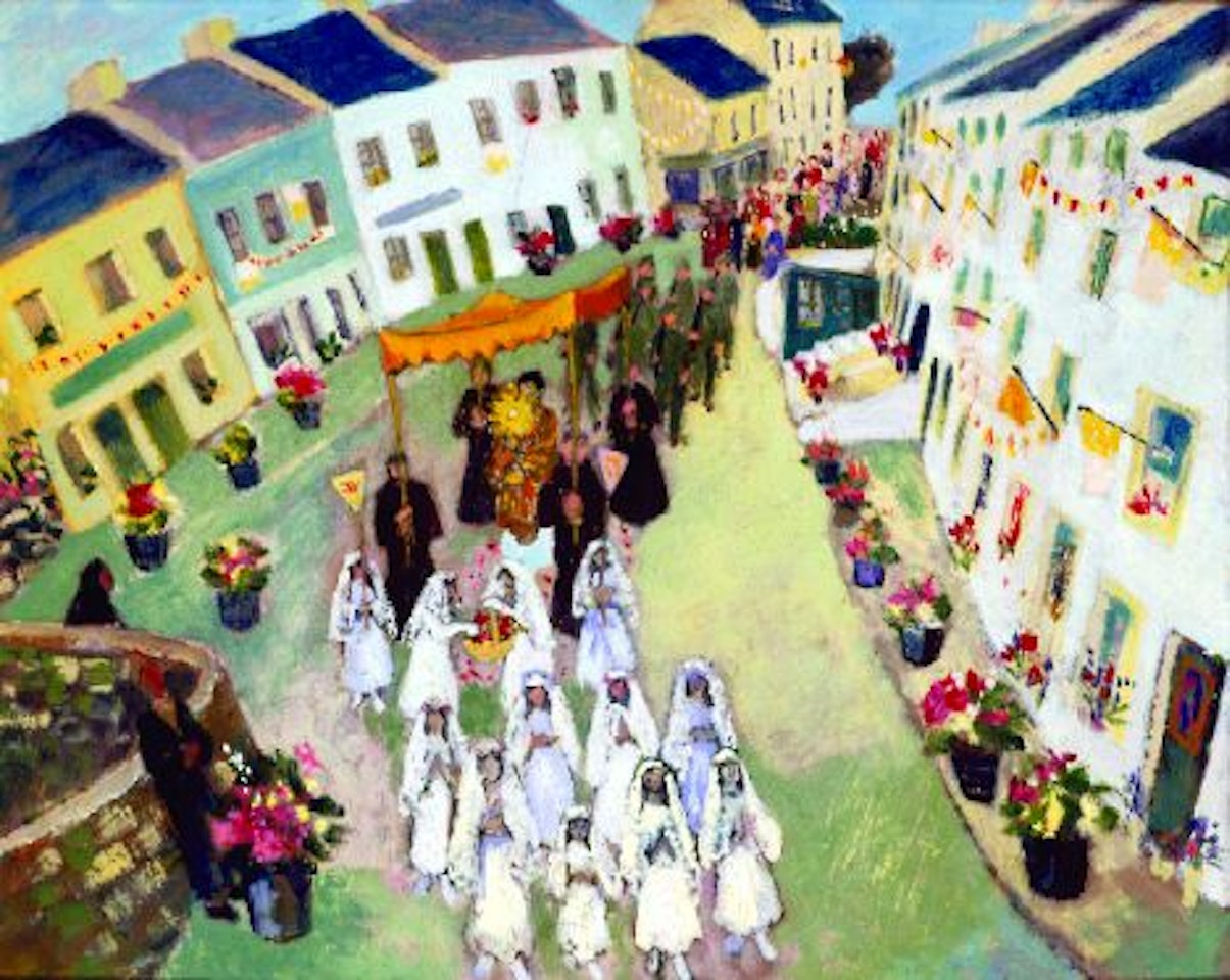 CORPUS CHRISTI, ROUNDSTONE by Gerard Dillon