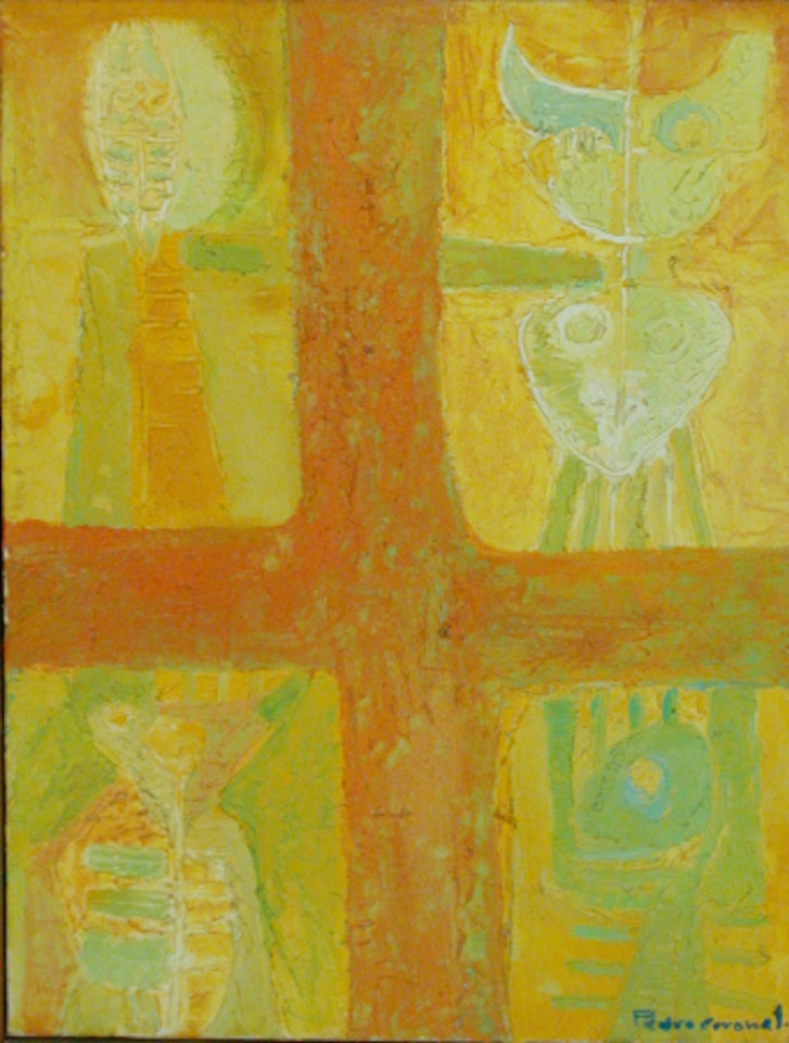 DESHABITADOS: Two paintings by Pedro Coronel