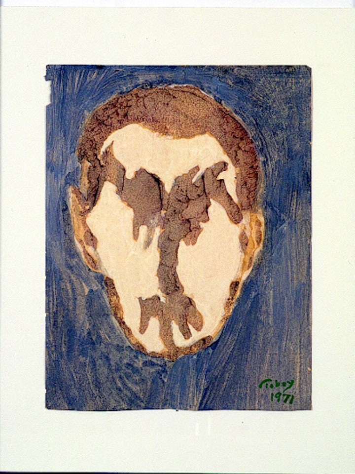 UNTITLED (SELF-PORTRAIT) by Mark Tobey