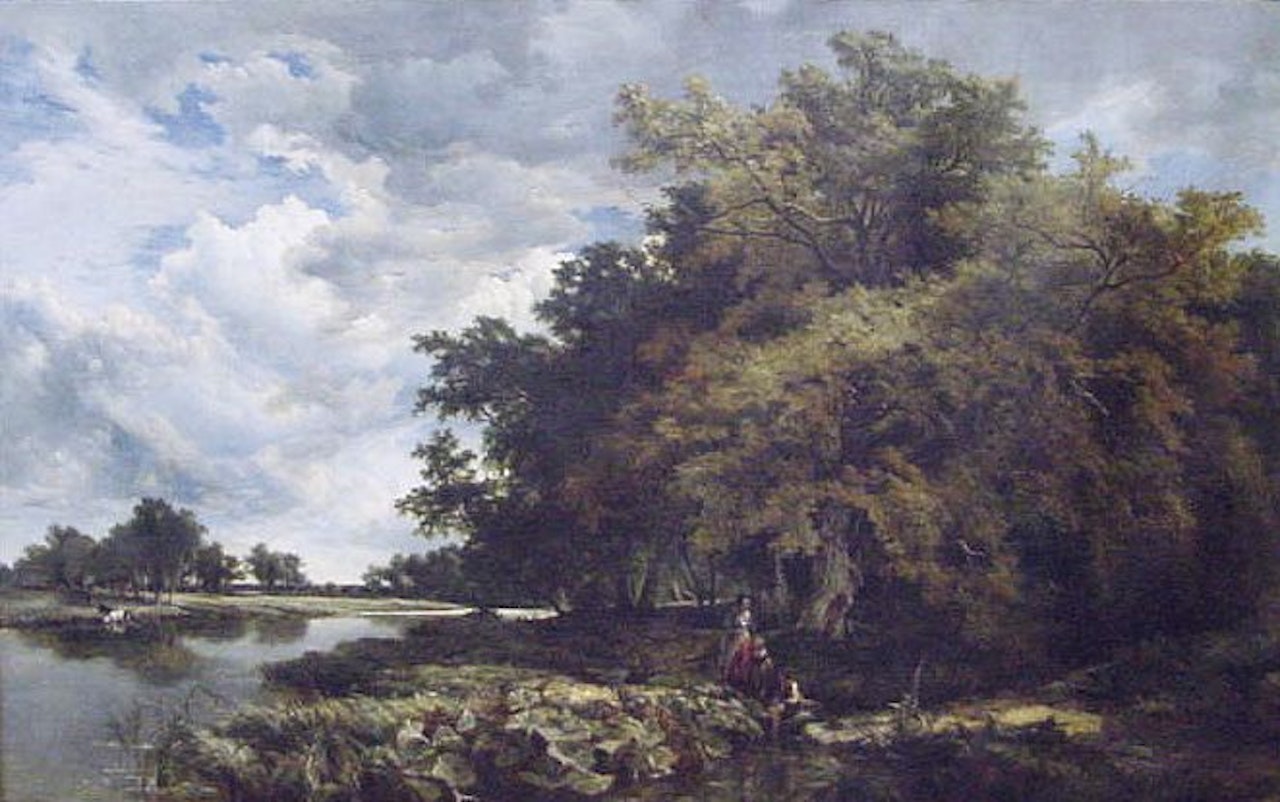 ON THE THAMES NEAR MEDMENHAM by Sidney Richard Percy