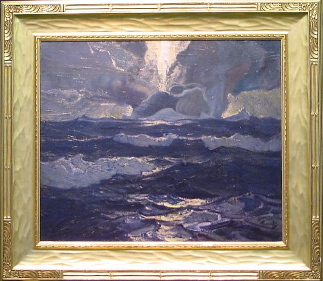MOONLIT WAVES by Frederick Judd Waugh