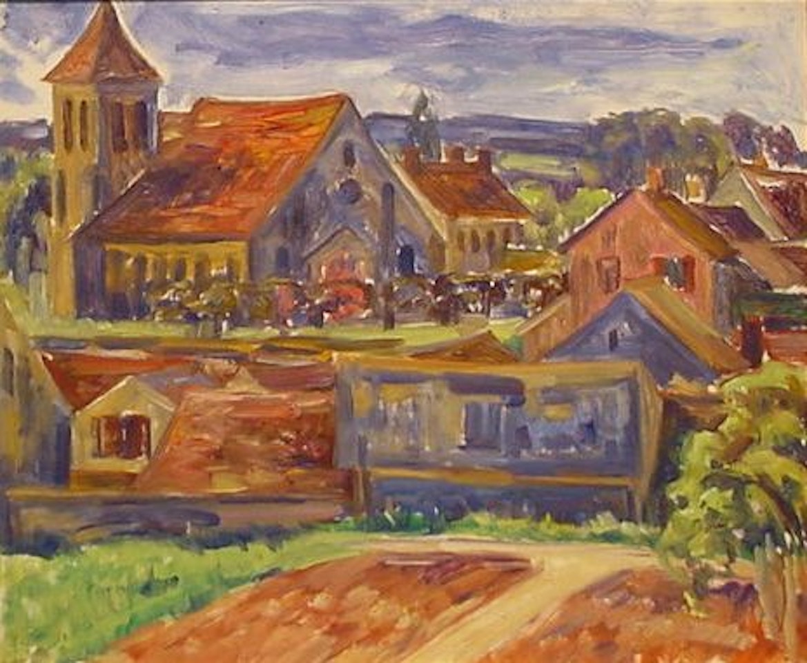 VILLAGE CHURCH by Louis Ritman