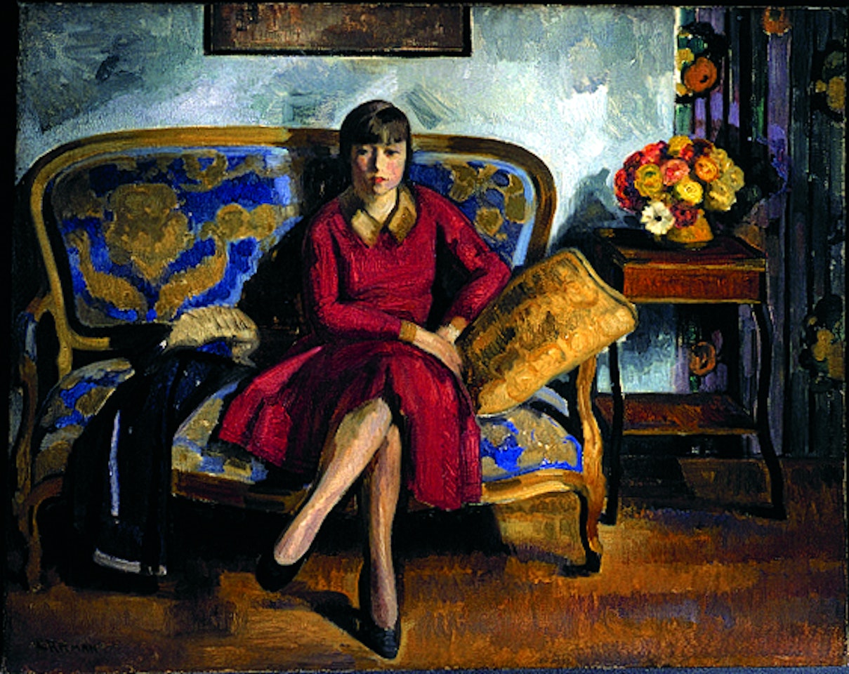 THE RED DRESS by Louis Ritman