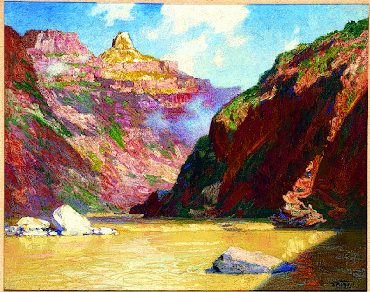 DOWN IN THE GRAND CANYON by Edward Henry Potthast