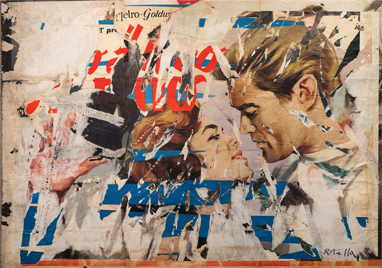 Innamorati by Mimmo Rotella