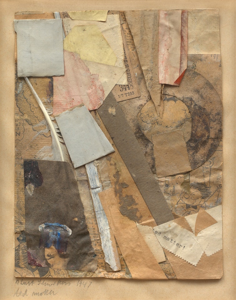ted matter by Kurt Schwitters