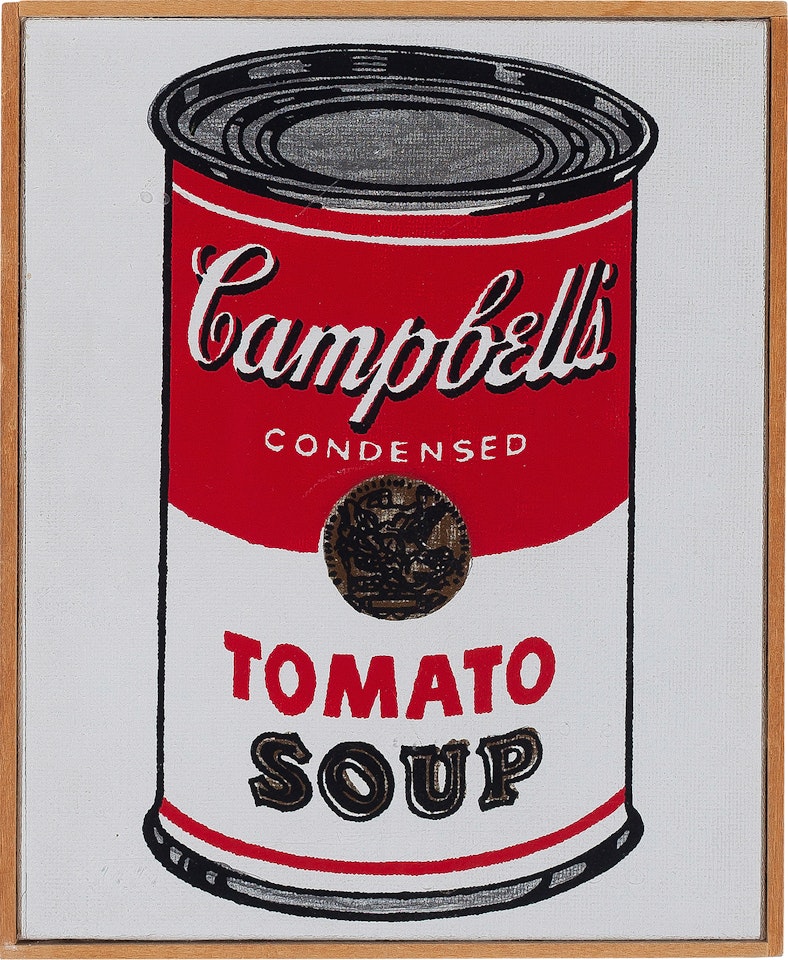 Andy Warhol "Soup Can" by Richard Pettibone