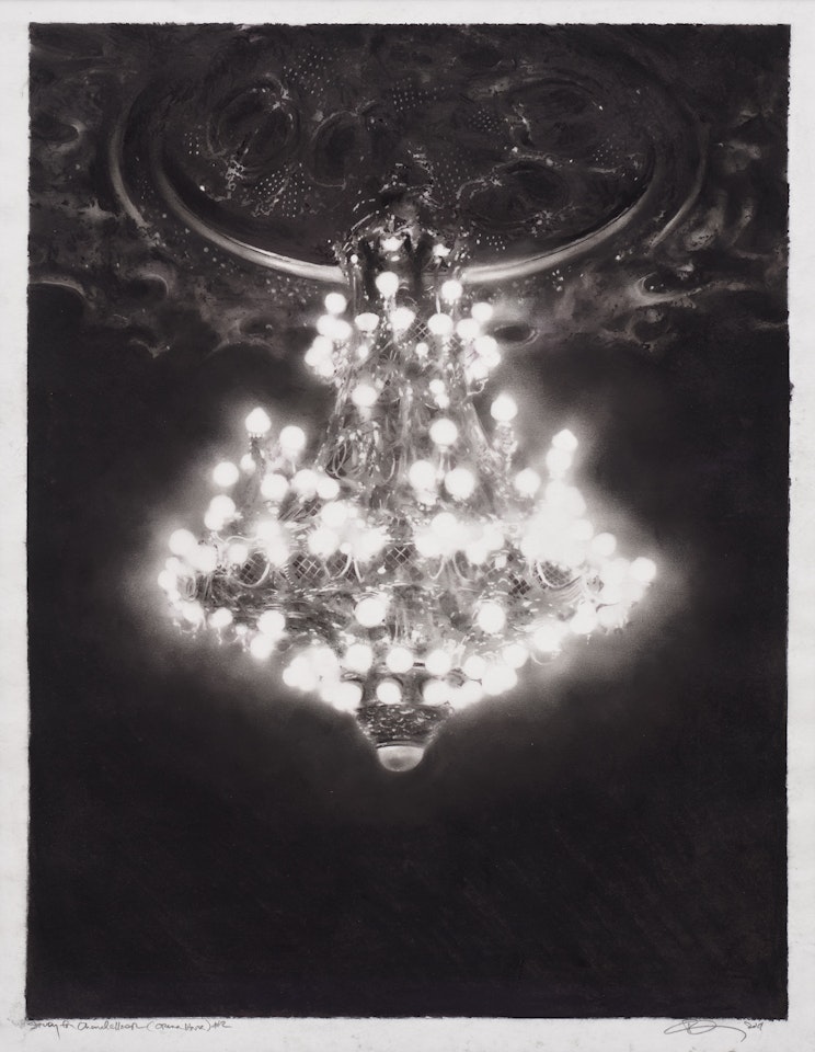 Study for Chandelier (Opera House) #2 by Robert Longo