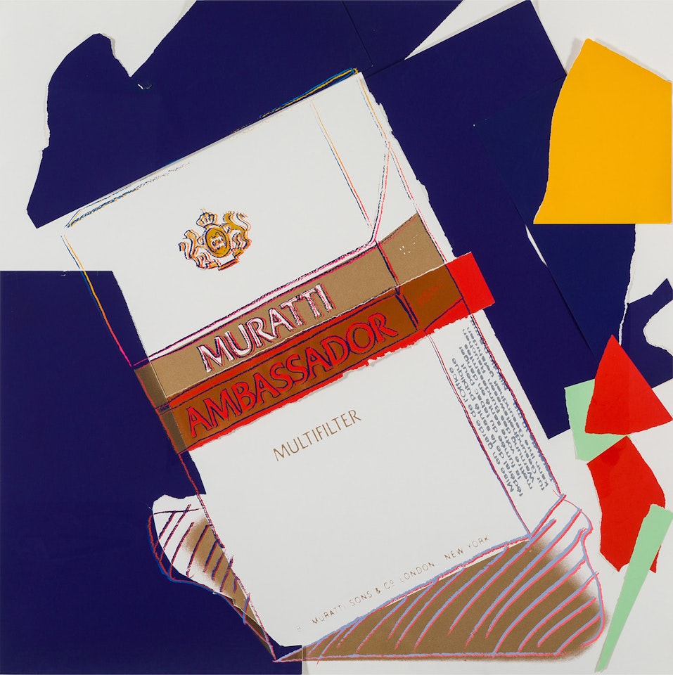 Muratti Ambassador Cigarettes by Andy Warhol