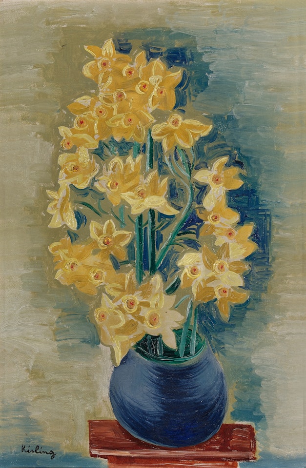 Fleurs by Moïse Kisling