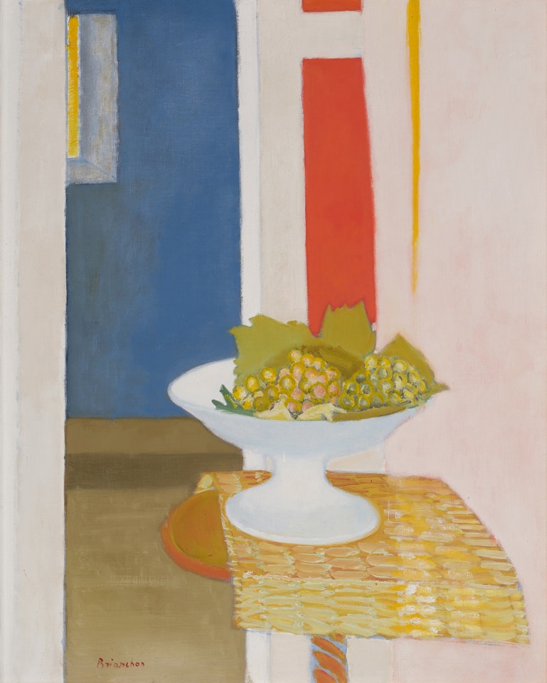 Nature morte aux raisins by Maurice Brianchon