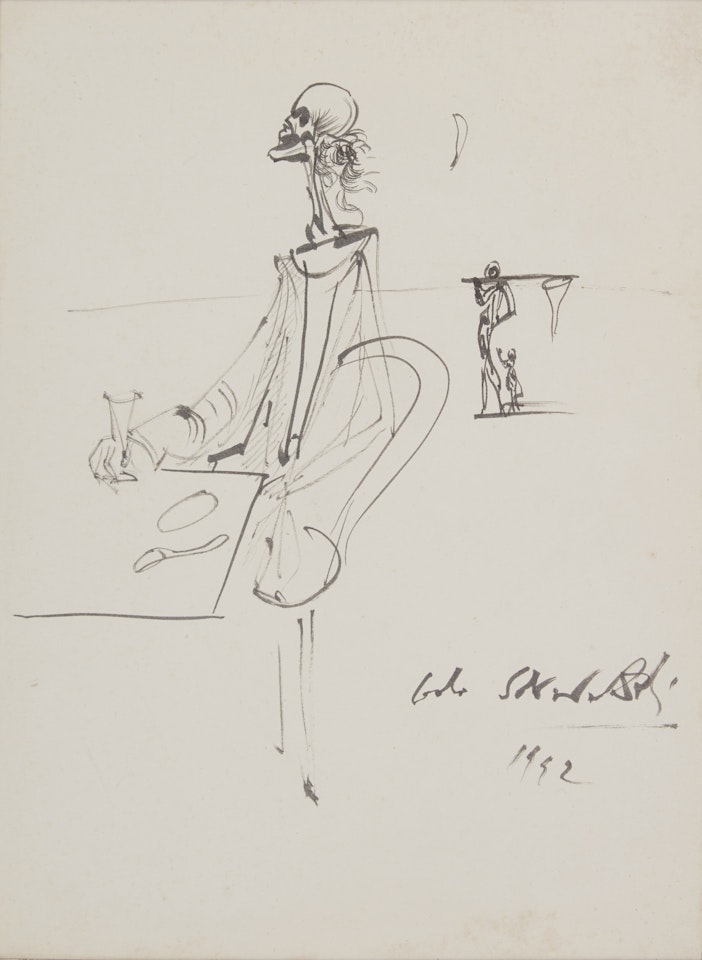 La Mort à table by Salvador Dali