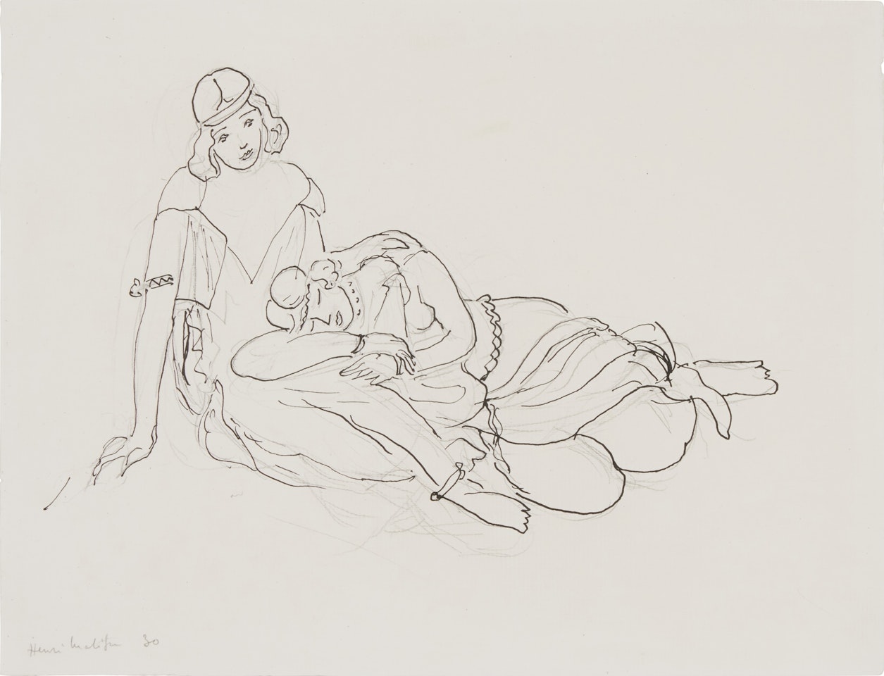 Deux odalisques by Henri Matisse
