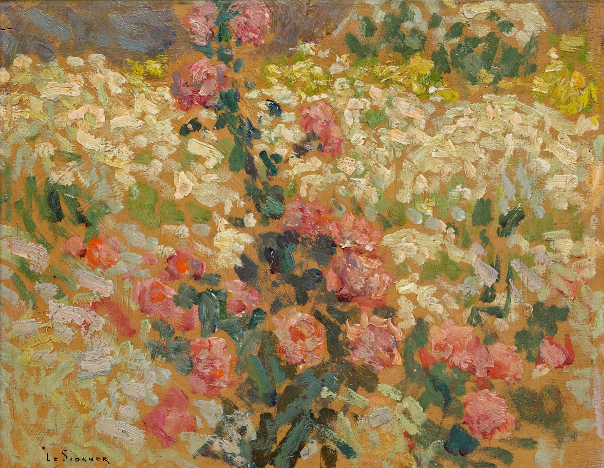 Etude de fleurs by Henri Le Sidaner