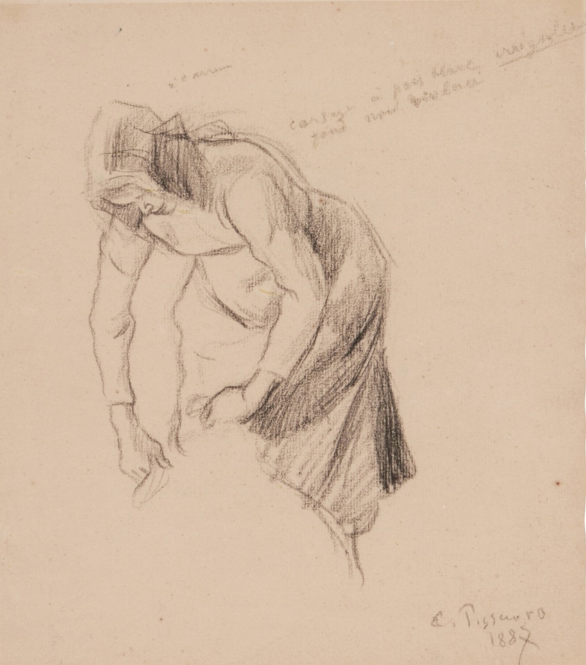 Paysanne by Camille Pissarro
