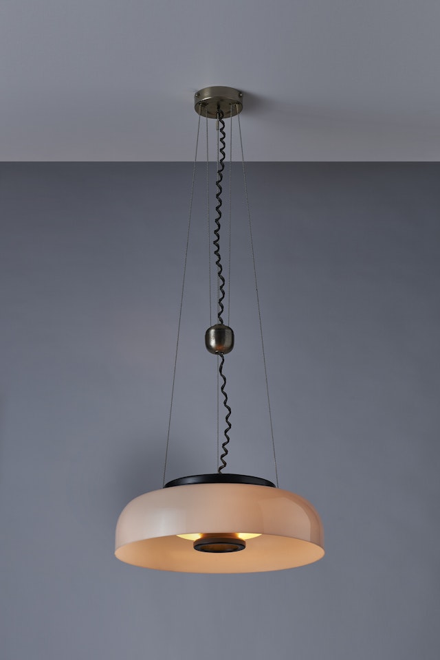 Ceiling Light, Model No. 2121 by Gino Sarfatti
