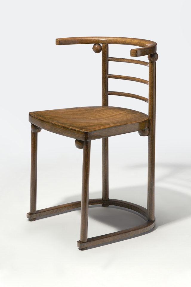 Armchair, Model No. 728, designed for the Kabaret Fledermaus, Vienna by Josef Hoffmann
