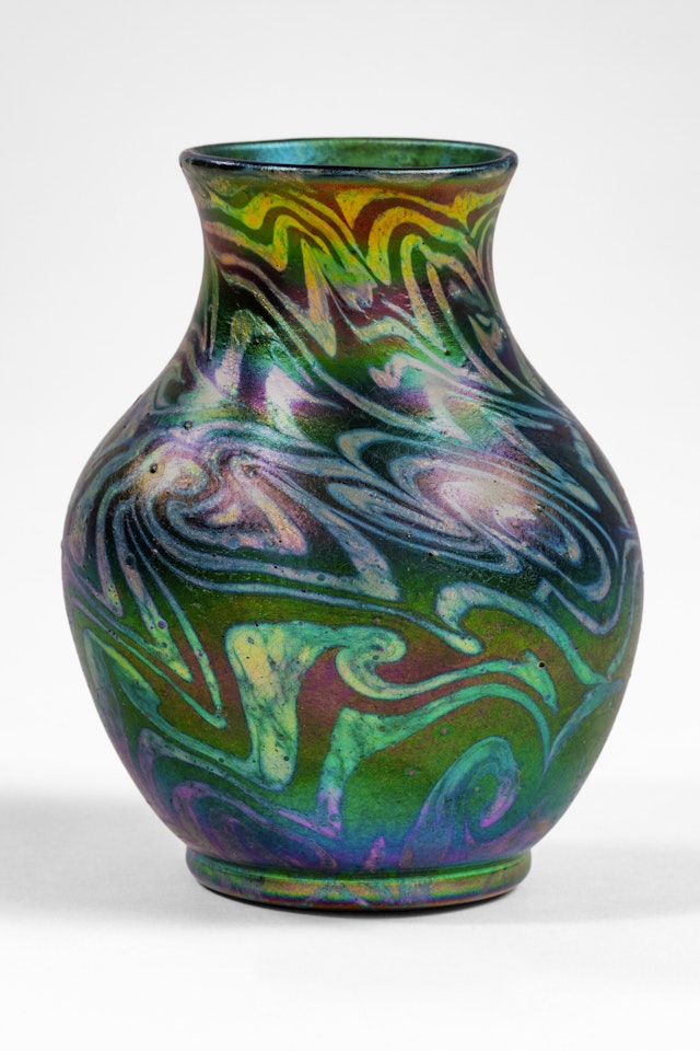 Decorated Vase by Tiffany Studios