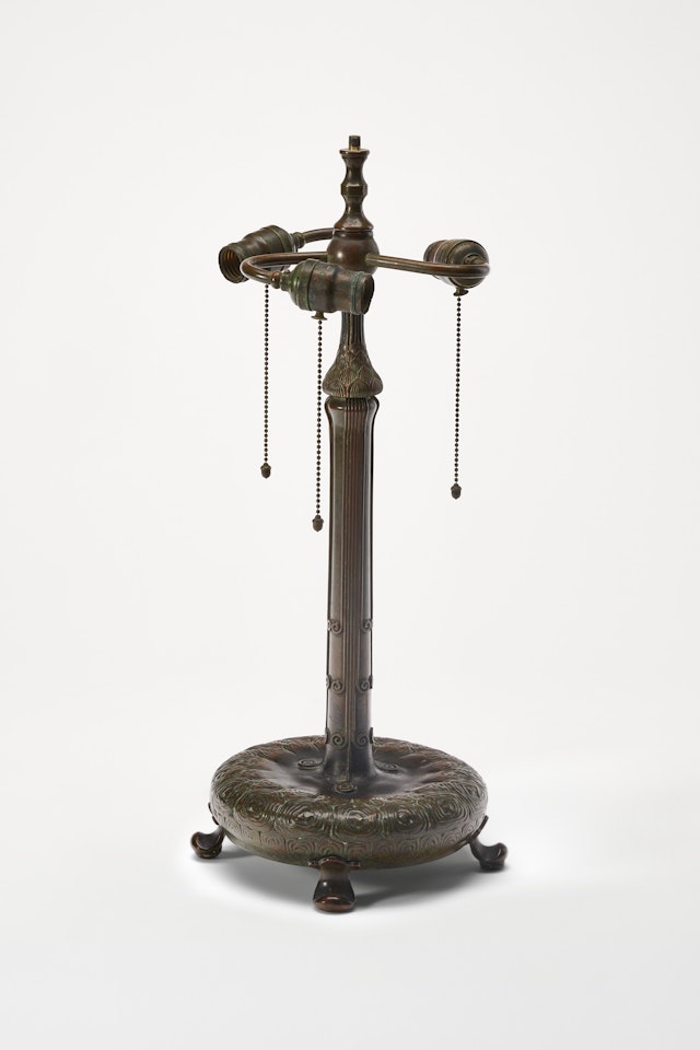 "Mud Turtle Library" Base by Tiffany Studios