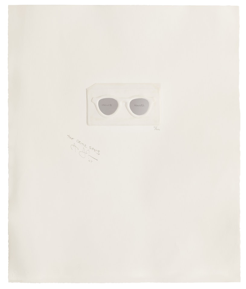 The Critic Sees, from Ten from Leo Castelli by Jasper Johns