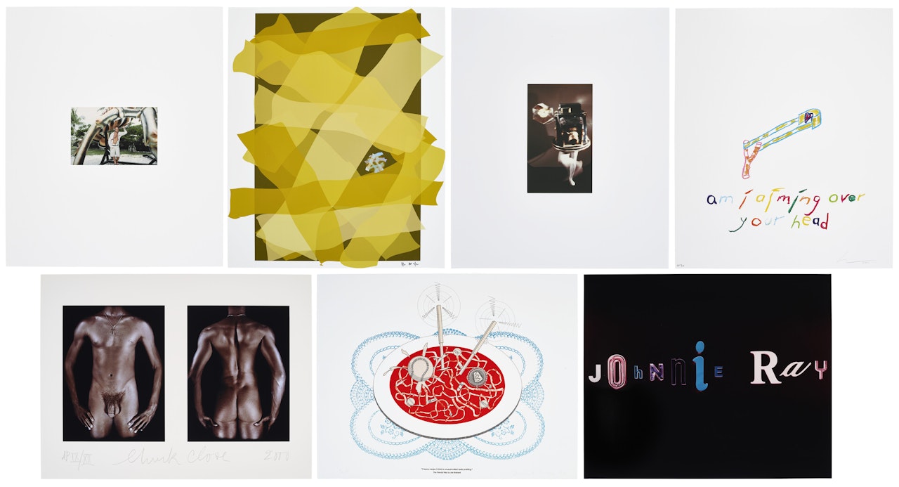 A Portfolio Honoring Artists Lost to AIDS: seven prints by Various Artists