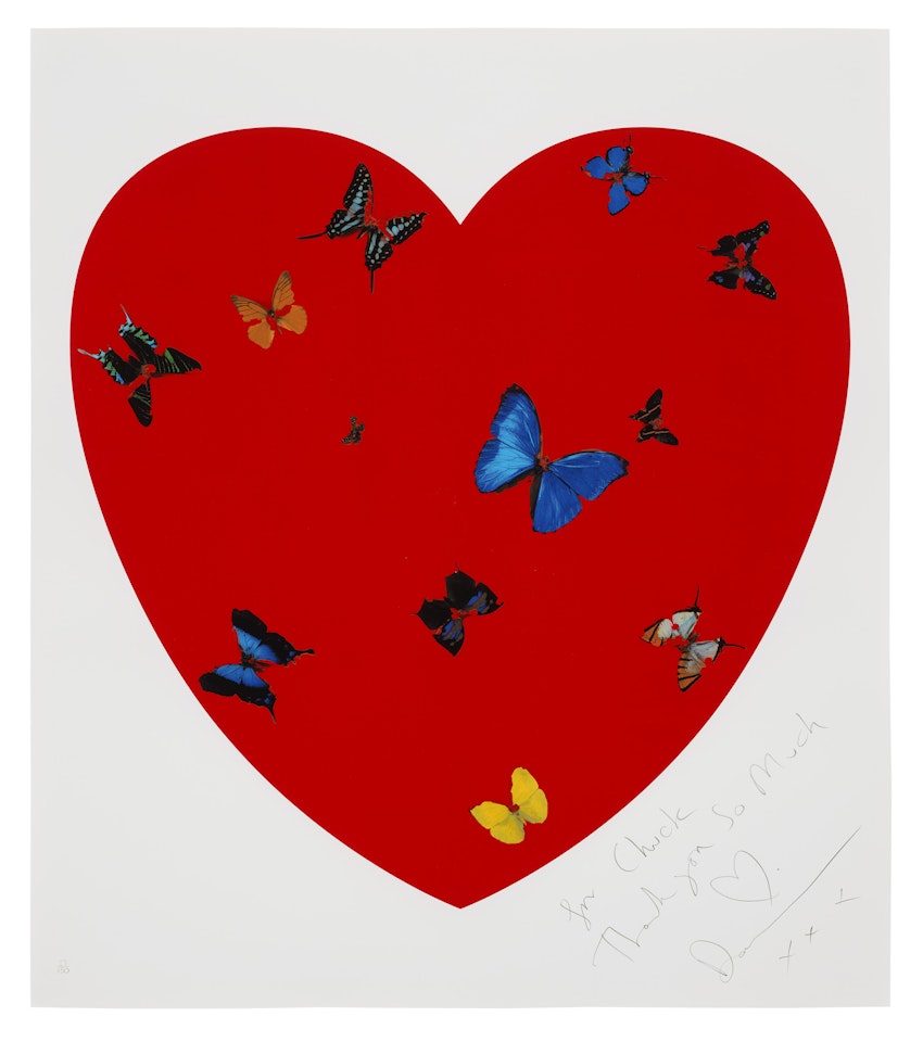 All You Need is Love, Love, Love by Damien Hirst
