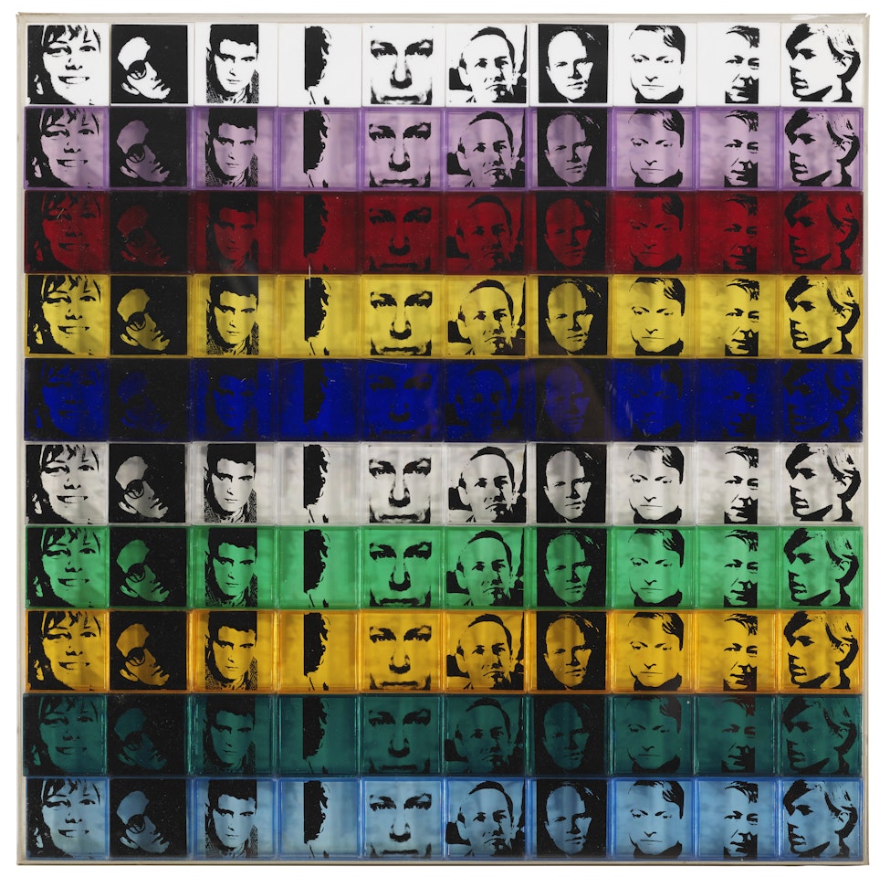 Portraits of the Artists, from Ten from Leo Castelli by Andy Warhol