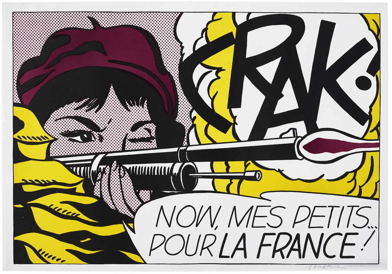 CRAK! by Roy Lichtenstein