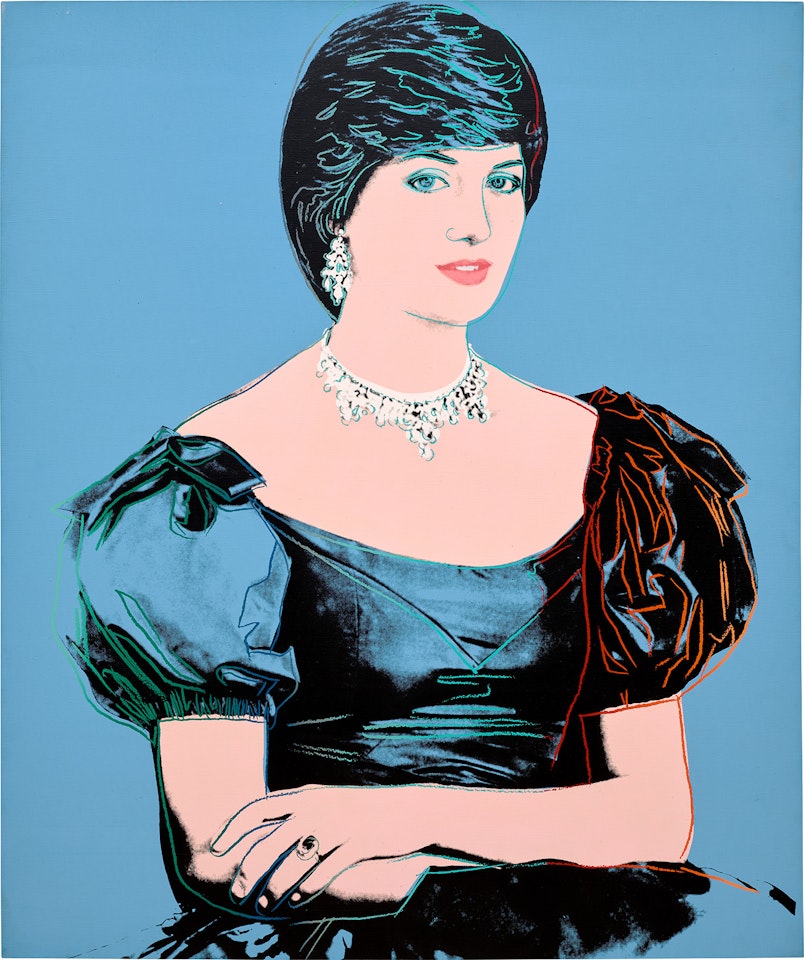 Portrait of Princess Diana by Andy Warhol