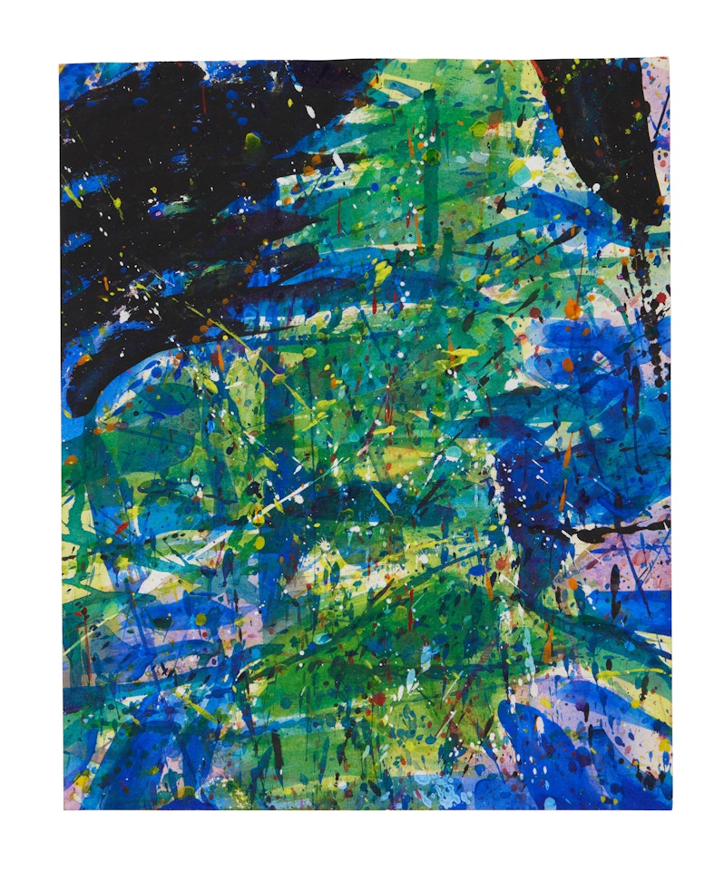 Over Yellow by Sam Francis