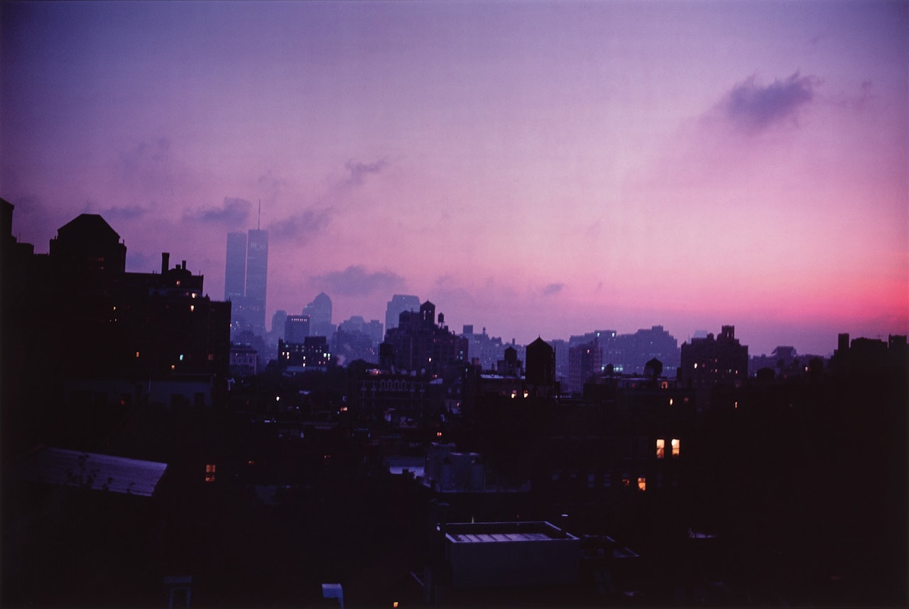 Skyline from my window, NY by Nan Goldin