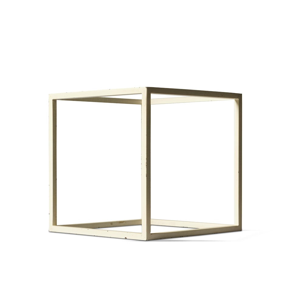 Open Cube by Sol LeWitt