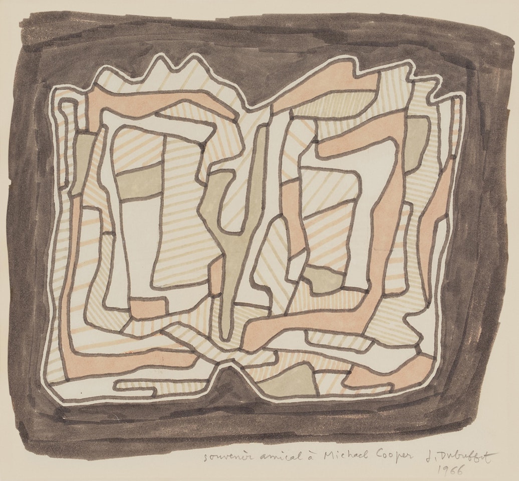 Livre Ouvert by Jean Dubuffet