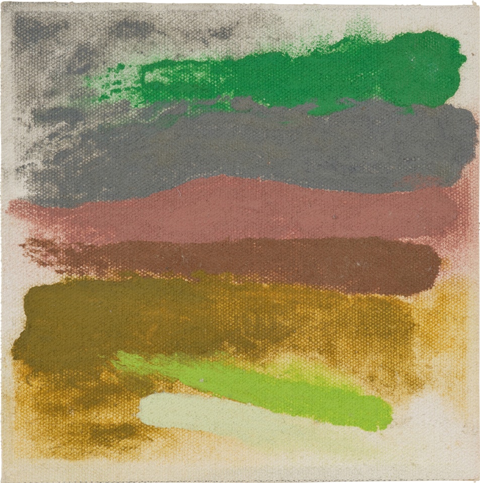 Aegian (sketch) by Friedel Dzubas