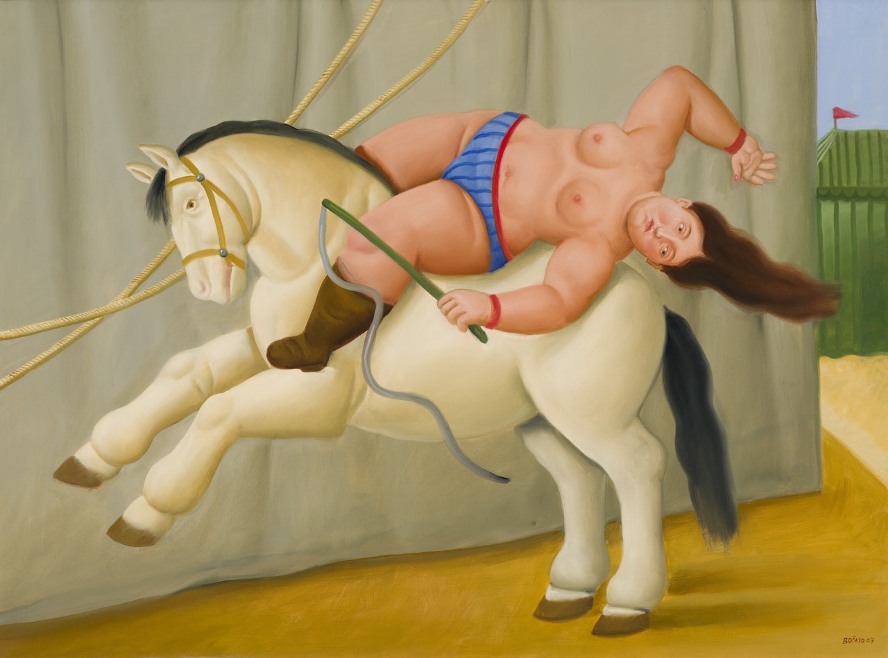 Circus Act by Fernando Botero