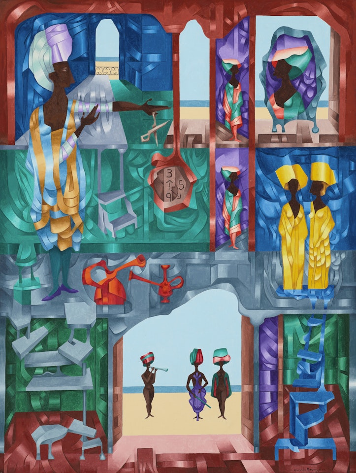 Ventanas de Holguín (also known as Turban Display ) by Cundo Bermudez