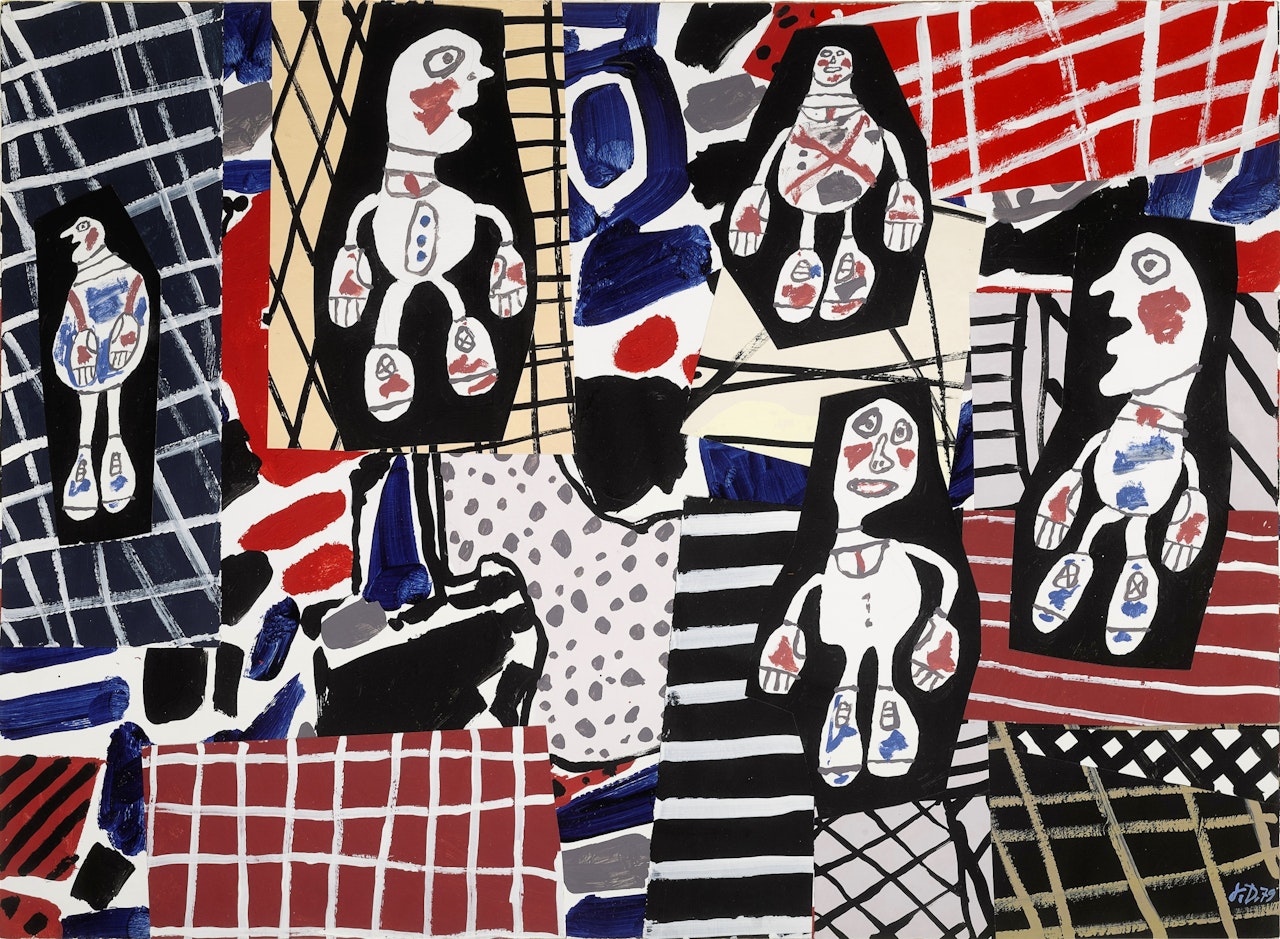 Situations disjointes by Jean Dubuffet