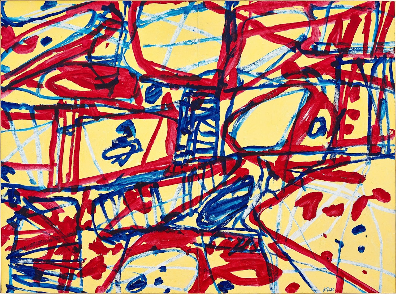 Mire G 54 (Kowloon) by Jean Dubuffet