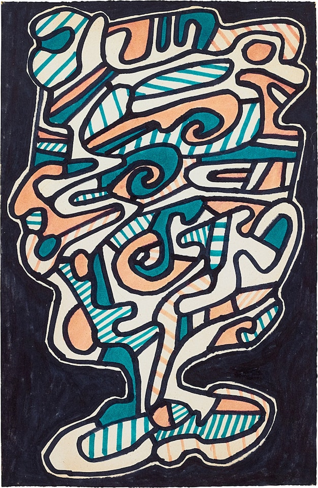 Verre d"eau by Jean Dubuffet