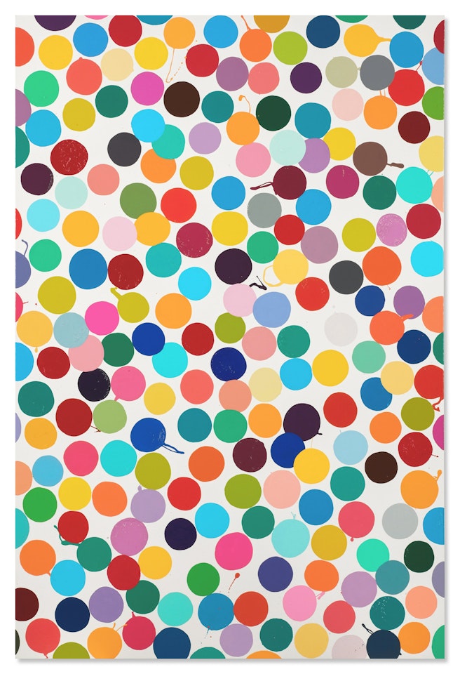 Peony Pink by Damien Hirst