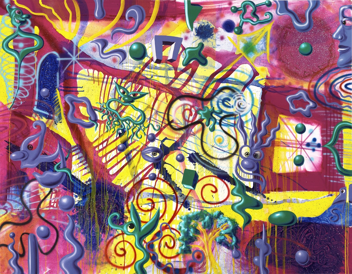 Modern Messterpiece by Kenny Scharf
