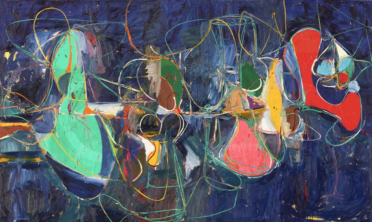 Painting for the French Revolution by George Condo