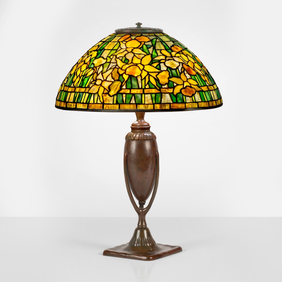 "Spreading Daffodil" Table Lamp by Tiffany Studios