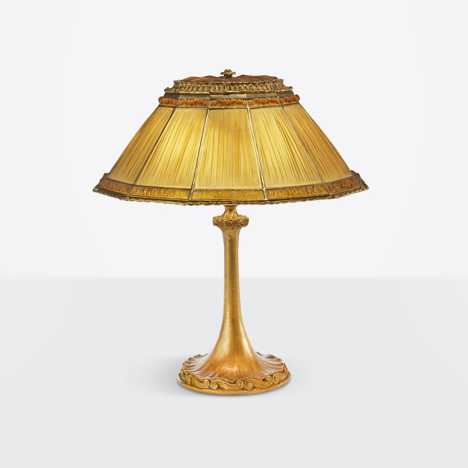 "Favrile Fabrique" Table Lamp by Tiffany Studios