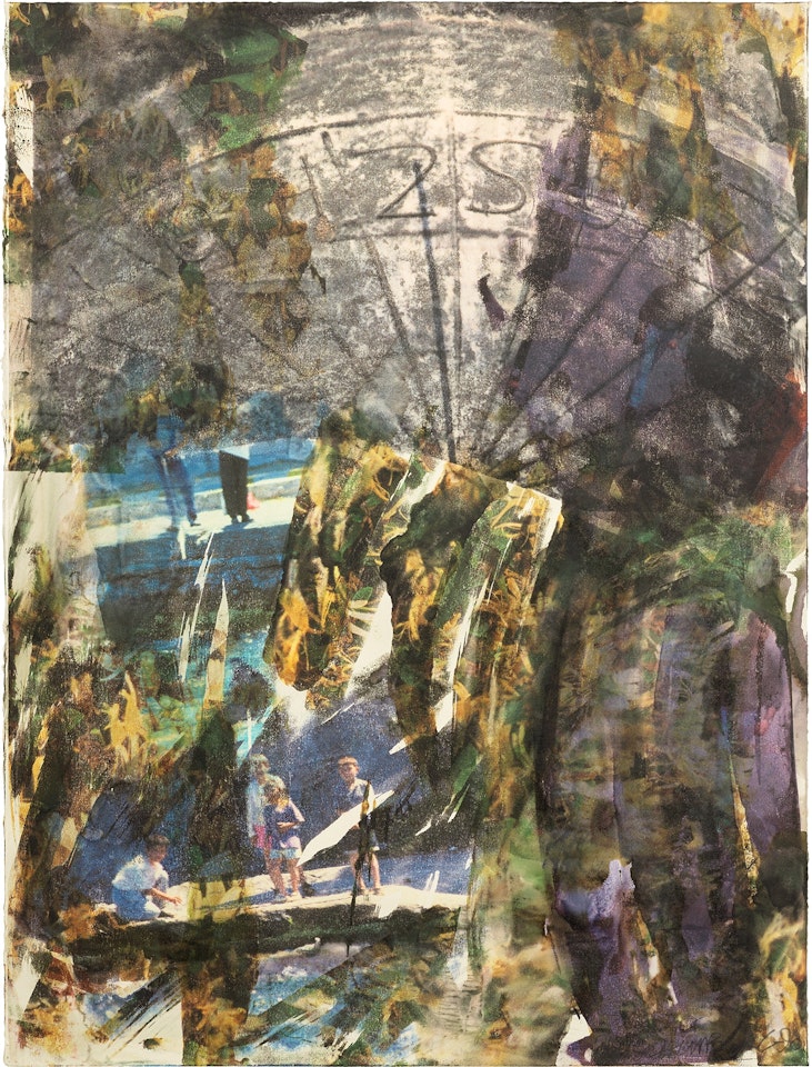 Honeysuckle Grows (Anagram) by Robert Rauschenberg