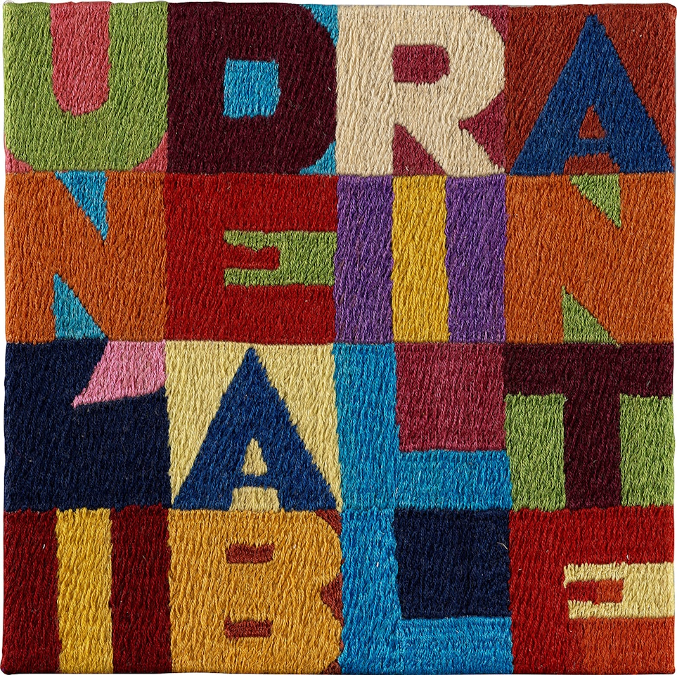 Un"idea Brillante by Alighiero Boetti